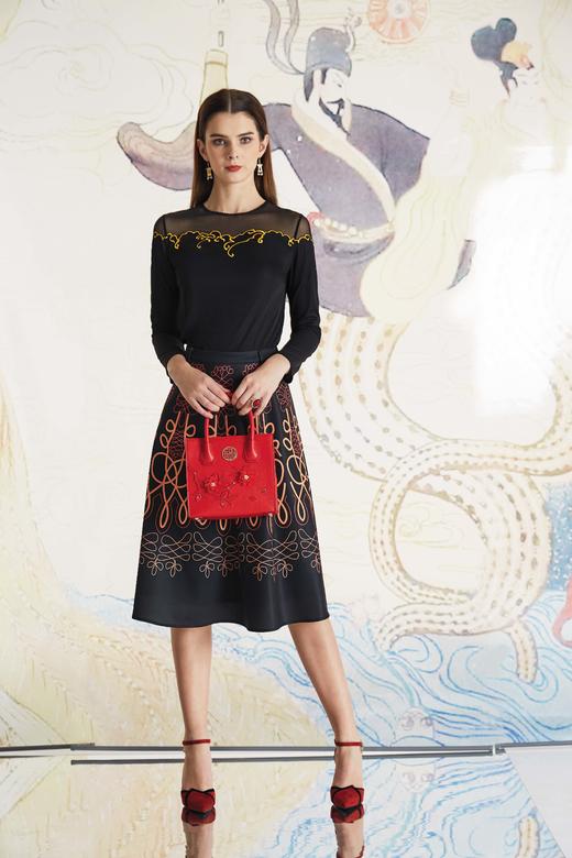 1B6032--半裙--云髻峨峨--《洛神赋》 商品图4