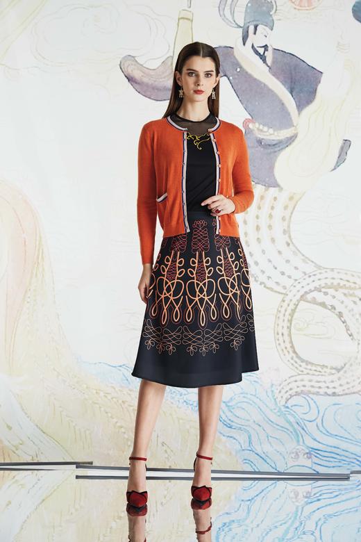 1B6032--半裙--云髻峨峨--《洛神赋》 商品图1