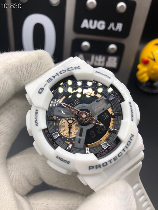 卡西欧🔥热卖款GA-110 
卡西欧G-SHOCK--经典防震表盘设计配合冲击视觉的强烈色彩！ 商品图4