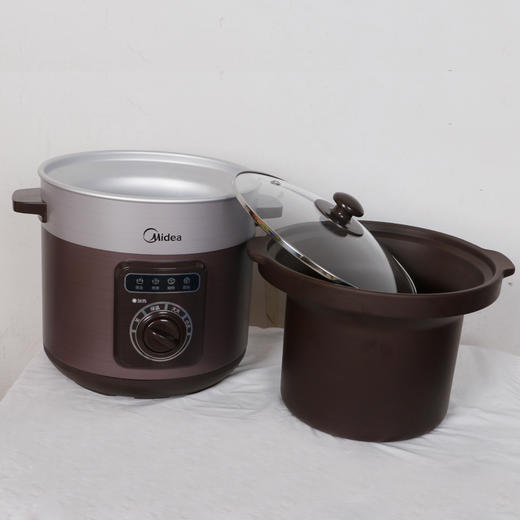 美的（Midea）（507688）电炖锅 TGH50C 两档火力 精煮慢炖 家用电炖盅5L大容量 家用砂锅 煮粥煲汤 商品图5