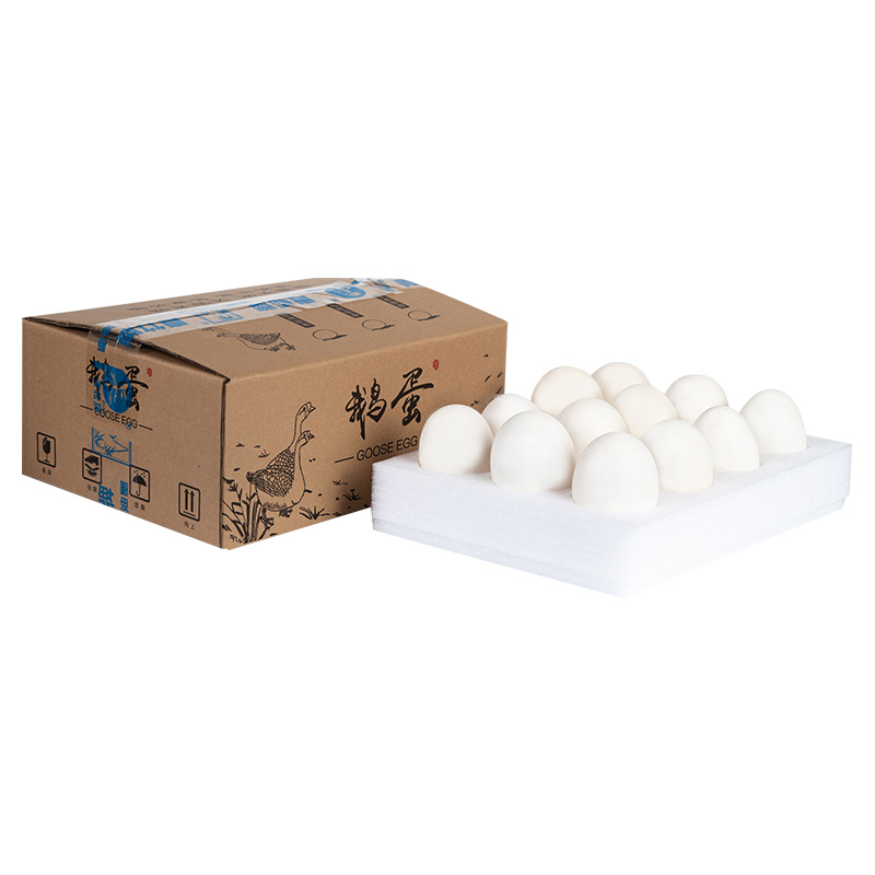 【电商助农】民安营养鹅蛋12枚装