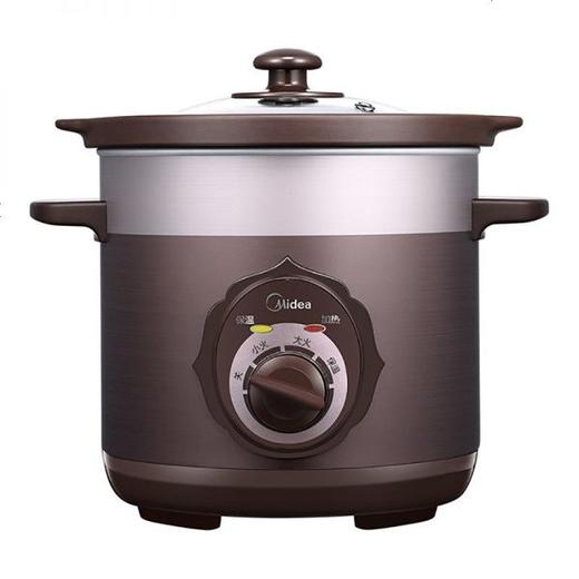 美的（507687）TGH30C 电炖锅陶瓷3升L煮汤粥煲宝宝煲家用电砂锅 商品图0