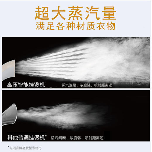 莱克（507508
）挂烫机GT503手持蒸汽挂烫机家用熨烫挂式熨斗烫衣服电熨斗 商品图2