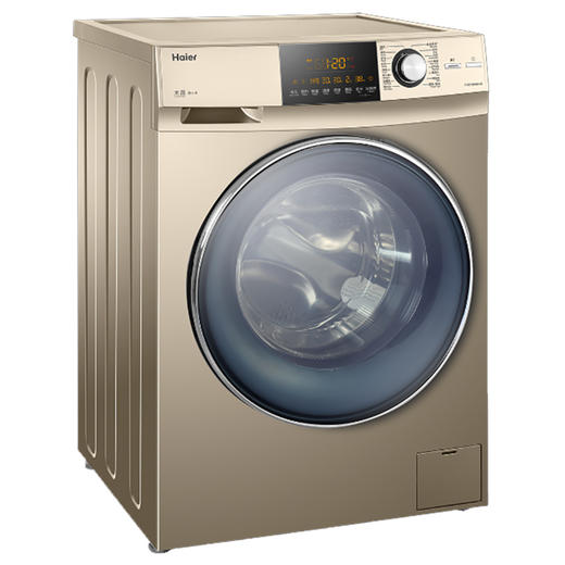 海尔（Haier）（251615）G100728HB14G全自动洗衣机滚筒 洗干一体机烘干海尔滚筒洗衣机10公斤洗烘一体直驱变 商品图1