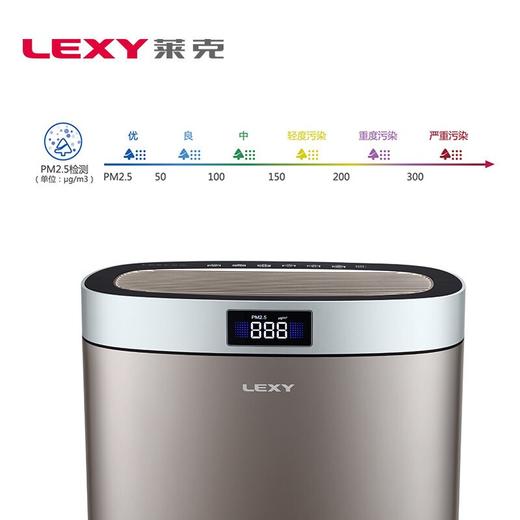 LEXY/莱克（507802
） 大洁净空气量空气净化器除甲醛雾霾空净静音长效KJ605 商品图2