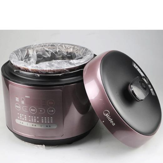 美的(509089)电压力锅SS5042P 一锅双胆 智能预约 家用多功能煮饭煲汤高压锅 5L大容量 商品图1