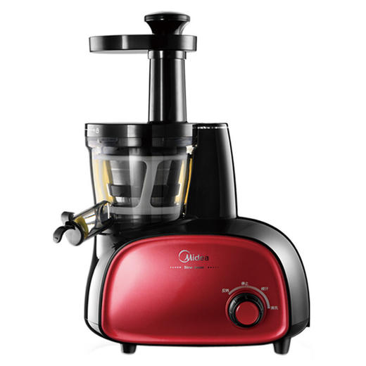 美的（506696）原汁机 双叶大螺杆压榨 家用榨汁机JS20A11  立式原汁机 旋钮式果汁杯 容量800ML 商品图0