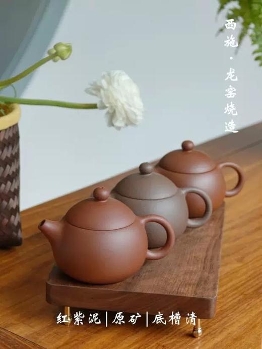 天授款紫砂/西施100cc /红紫泥/底槽清/原矿紫砂/龙窑烧造/玩家级 商品图0