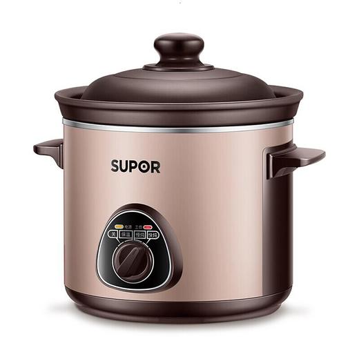 SUPOR/苏泊尔（508629）DG30YK11电炖锅砂锅煮粥煲汤家用养生锅陶瓷土陶 商品图2