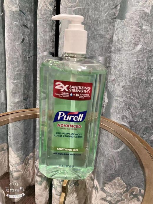 美國醫院御用品牌purell 免洗手消毒液1000ml大包裝 15秒內殺死99%