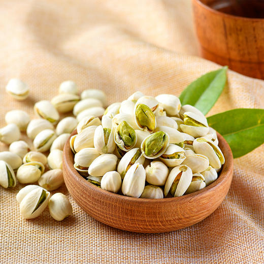 天野园开心果300g孕妇零食坚果无漂白袋装特大颗粒