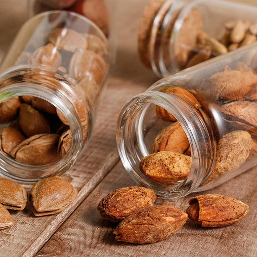 天野园·巴旦木 奶香大桃仁 250g 扁桃仁坚果干果零食 袋装 商品图1