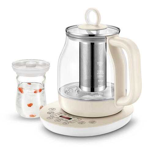 苏泊尔（508628）（SUPOR）养生壶 SW-15Y02 加厚玻璃多功能电热烧水壶花茶壶家用煮茶器 商品图5