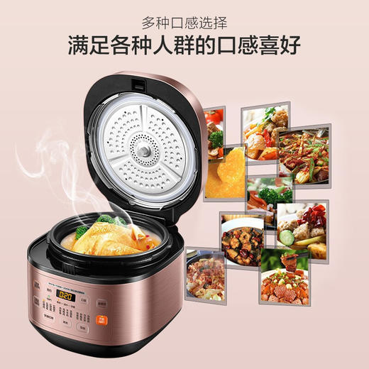 苏泊尔（508878）（SUPOR）SY-50FC29Q电压力锅 5L容量 智能多功能球釜双胆 电高压锅 商品图7