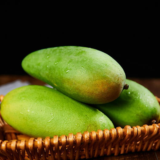 大青芒 新鲜当季水果 甜心青芒果 新鲜青皮芒 大玉芒 芒果 包邮 商品图3