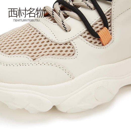 西村名物2019冬季新款老爹鞋女厚底ins风潮休闲运动鞋X29CM30541 商品图3