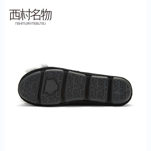 西村名物羊皮加绒保暖毛毛鞋乐福鞋2019冬季新款X29CM34461 商品图3
