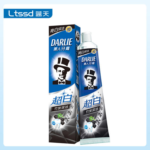 好来/黑人超白竹炭深洁牙膏（140g）【20060251】 商品图0