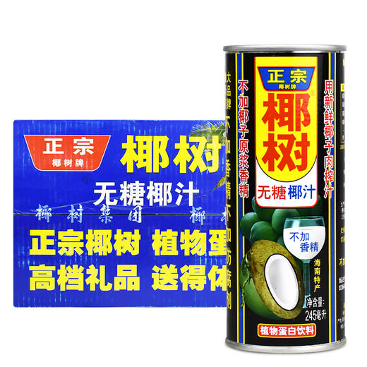 椰树植物蛋白无糖椰汁 商品图1