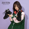 西村名物2019年冬季新款马丁靴女时尚复古斑马毛短靴X29DS40591 商品缩略图1