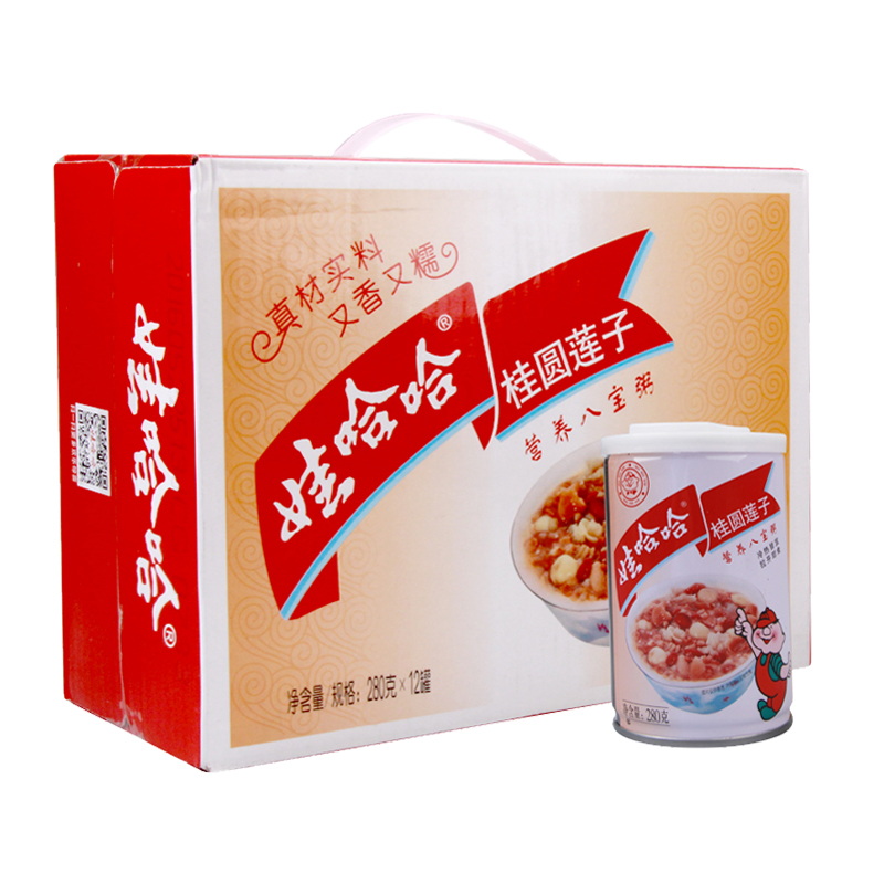 娃哈哈桂圆莲子八宝粥