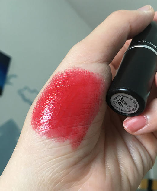 mac魅可口红色510ladybug番茄红少女风滋润显白