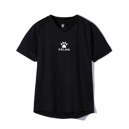 kelme（kids）男童短袖T恤新款男孩夏装半袖足球衫体恤上衣潮 商品图4