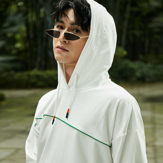 卡尔美熊猫杯系列卫衣男女同款新款连帽潮流休闲运动服 商品图3