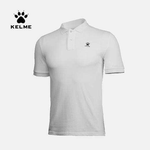 KELME卡尔美 夏季男士短袖纯棉纯色运动POLO衫翻领修身保罗T恤 商品图0
