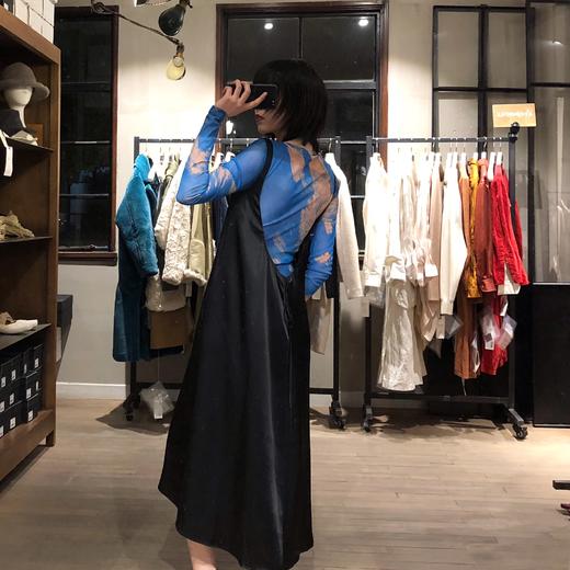 Oude Waag 宽肩带连衣裙 OW-20SS-DS02BL99 商品图2