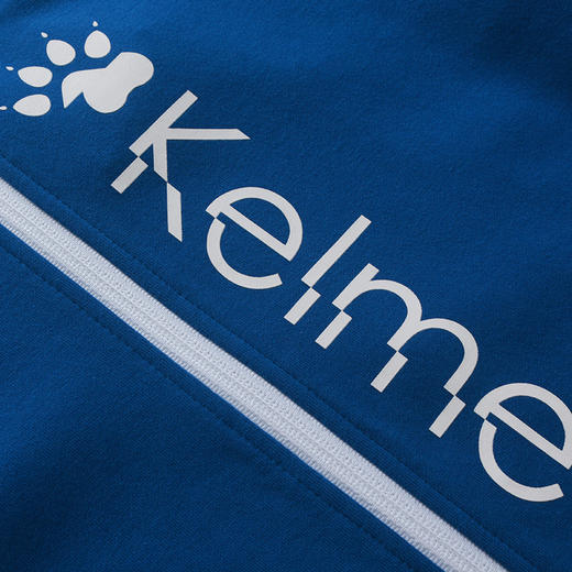 卡尔美 休闲运动外套男士针织拉链立领透气运动服跑步卫衣 商品图2