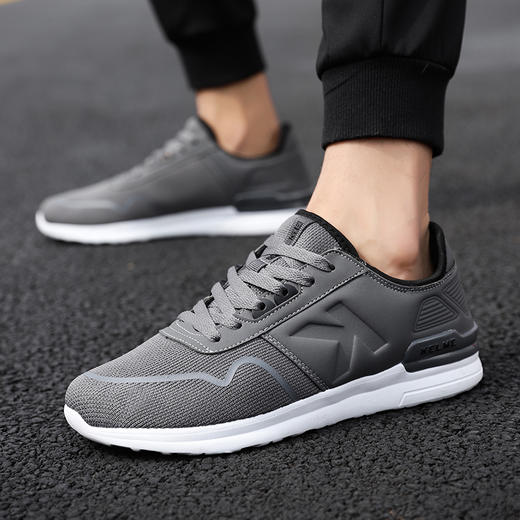 kelme 卡尔美男子跑鞋运动休闲百搭系带板鞋 商品图3
