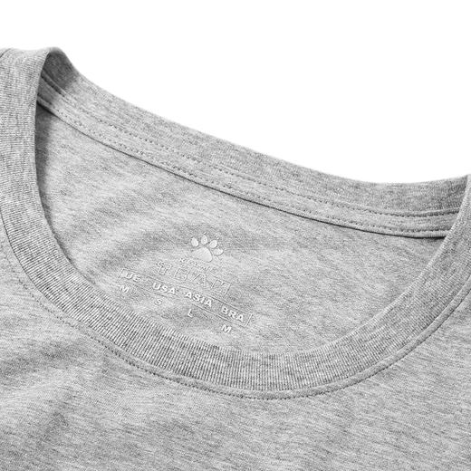 卡尔美夏季运动短袖男士舒适纯棉印花圆领休闲T恤上衣 商品图2