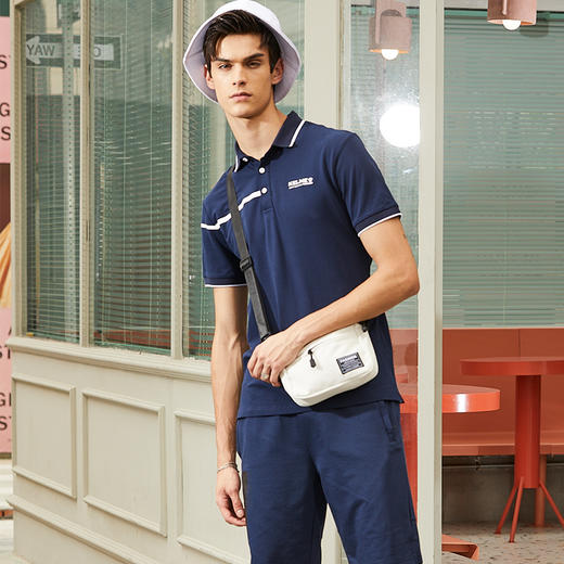 卡尔美 男士运动Polo衫翻领保罗短袖休闲纯棉团购商务T恤 商品图2