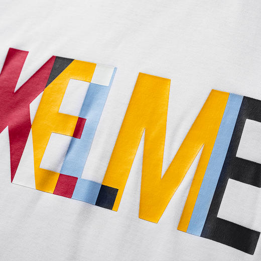 KELME 卡尔美 夏装韩版时尚ins宽松t恤字母纯棉短袖休闲上衣女潮 商品图4