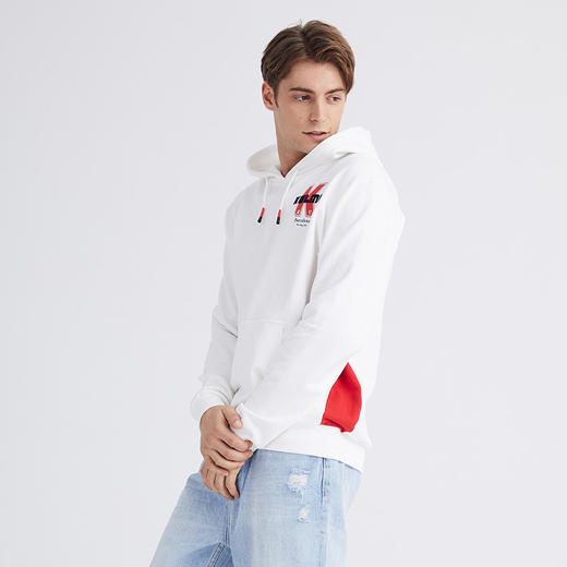 KELME卡尔美男士秋冬连帽卫衣外套时尚休闲学生上衣套头衫 商品图3