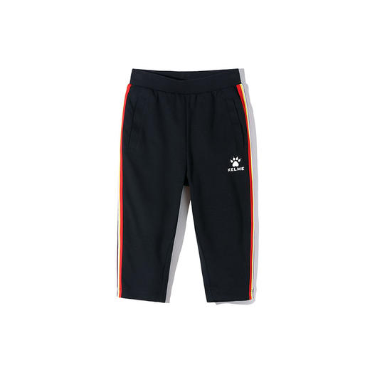 kelme（kids）童装女童裤子夏季新款女中腰针织七分裤休闲打底裤 商品图4