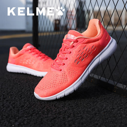 【限时特惠】KELME/卡尔美女款运动透气减震跑步鞋四季款 商品图0