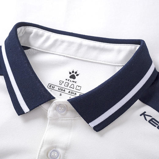 KELME卡尔美 男装运动Polo衫商务休闲保罗短袖夏季翻领T恤团体服 商品图3