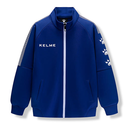 kelme卡尔美 儿童运动夹克秋冬足球训练服长袖跑步开衫外套男童 商品图4
