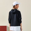 卡尔美官网男女运动套装薄黑白防风防晒户外运动外套夹克潮 商品缩略图2