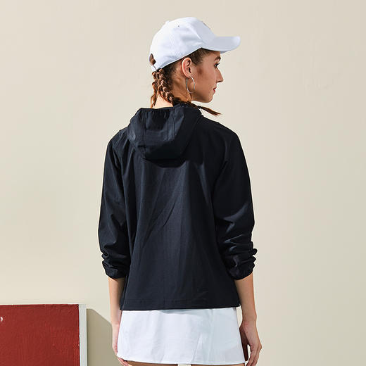 卡尔美官网男女运动套装薄黑白防风防晒户外运动外套夹克潮 商品图2
