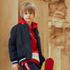 kelme（kids）童装男童棒球领棉衣新款烫画开衫拉链外套上衣, 商品缩略图1