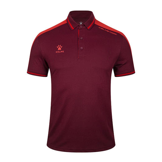 KELME卡尔美 男装运动Polo衫商务休闲保罗短袖夏季翻领T恤团体服 商品图1