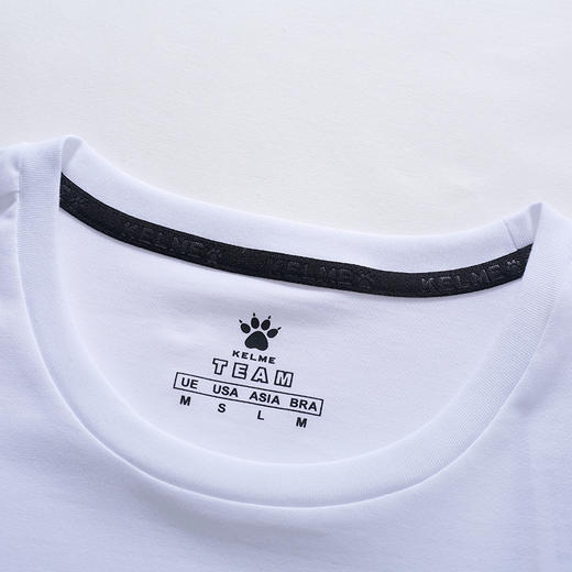 卡尔美短袖T恤男夏季新舒适透气运动休闲圆领纯棉针织上衣 商品图1