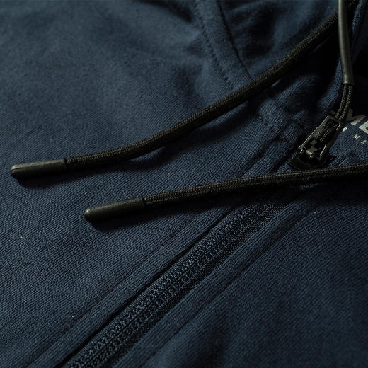 卡尔美男士针织外套长袖连帽休闲卫衣秋季宽松学生薄款上衣 商品图3