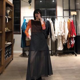 Oude Waag 长袖假两件连体衣 OW-20SS-UW05OR33