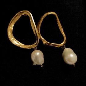 Alighieri THE DANTE'S SHADOW EARRINGS FJ5036 BRZ