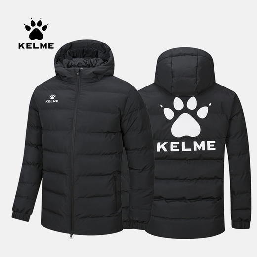 kelme卡尔美儿童棉服男女中长款冬季足球训练棉衣运动棉袄加厚外套 商品图0