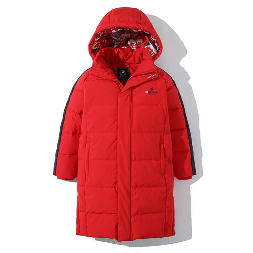 kelme（kids）冬季新款男童中长款羽绒服加厚连帽可收纳外套36943006, 商品图5